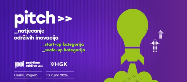 Otvorene prijave za PITCH natjecanje održivih inovacija