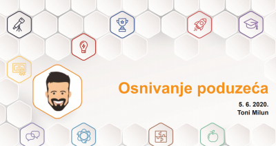 Webinar ''Osnivanje poduzeća“ u organizaciji Inovativnog Zadra