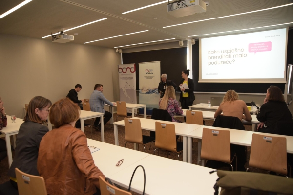 U srijedu, 22. ožujka 2023. u Centru za kreativne industrije održana je edukativna radionica 'Kako uspješno brendirati malo poduzeće?'