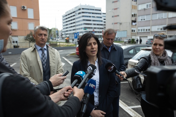 Longin i Dukić u obilasku Centra za kreativne industrije na Relji