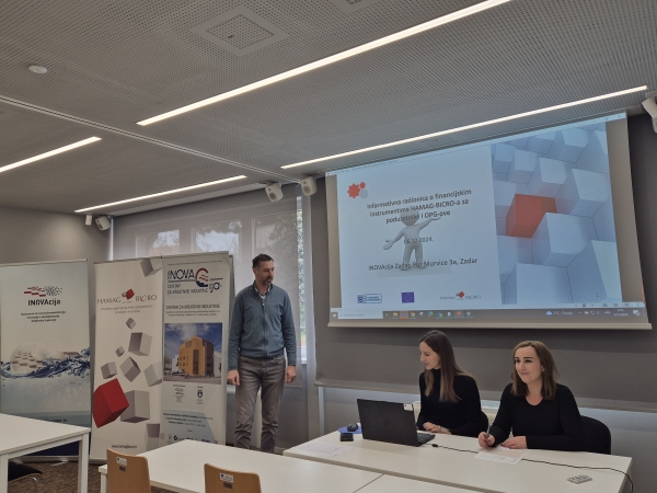 Ustanova INOVAcija u suradnji s HAMAG-BICRO organizirala informativnu radionicu o financijskim instrumentima za poduzetnike i OPG-ove