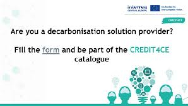 Poziv tvrtkama: Uključite se u katalog rješenja za industrijsku dekarbonizaciju u okviru projekta CREDIT4CE